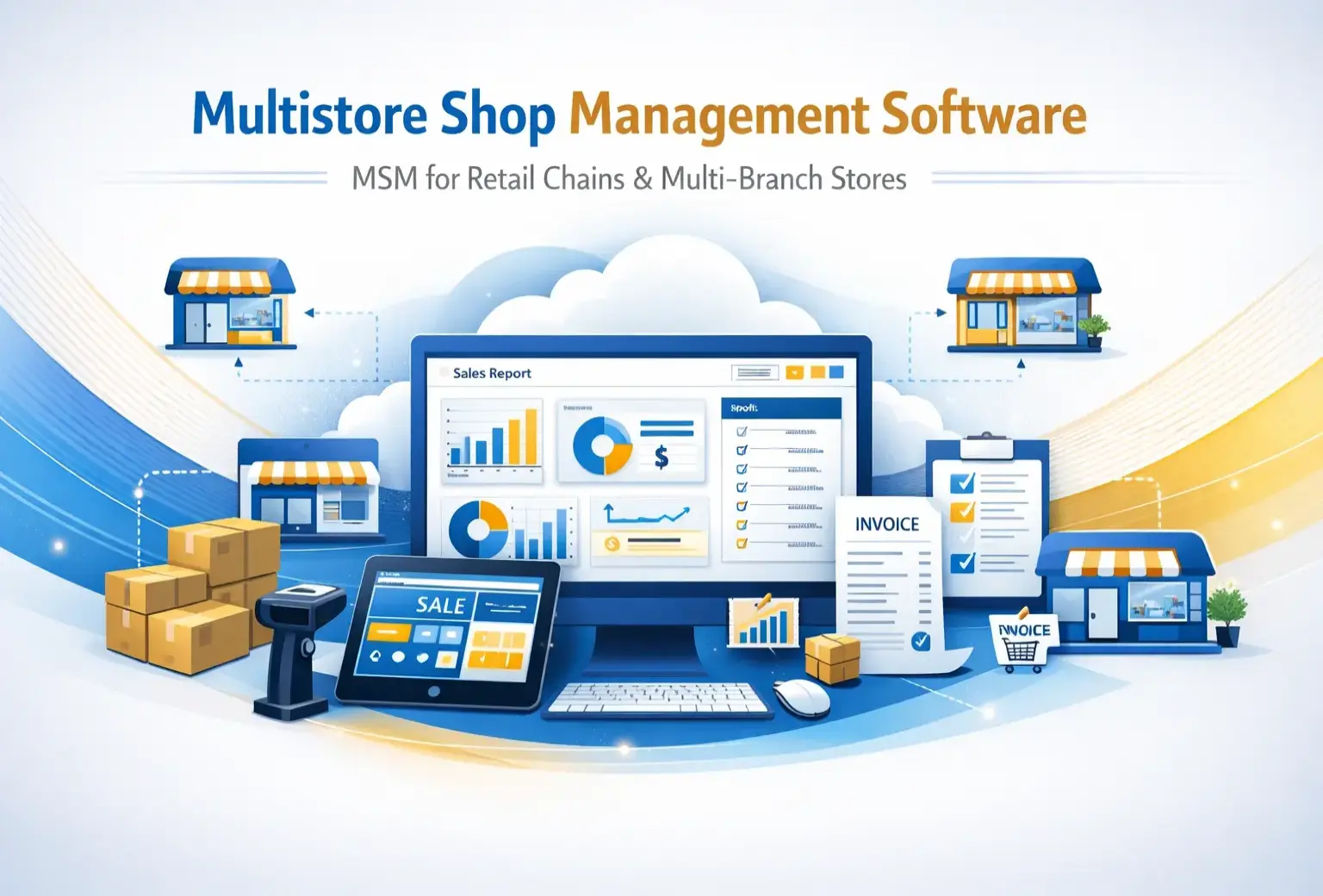 Multistore Shop Management Software