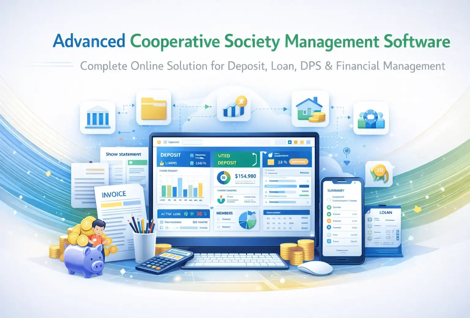 Advanced Cooperative Society Management Software